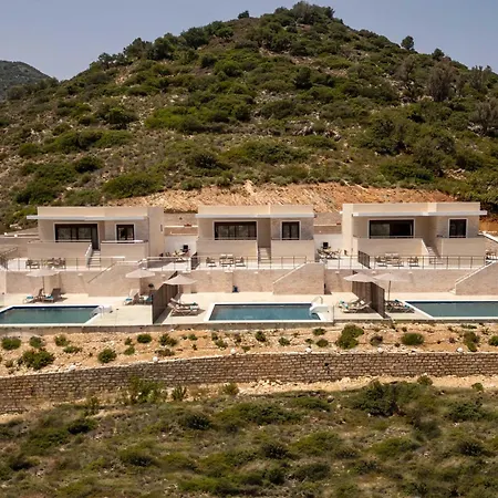 Villa Brikis - With 3 Private Pools Bali (Crete)